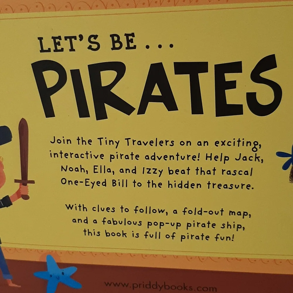 New Let's Be Pirates Pop-Up Book